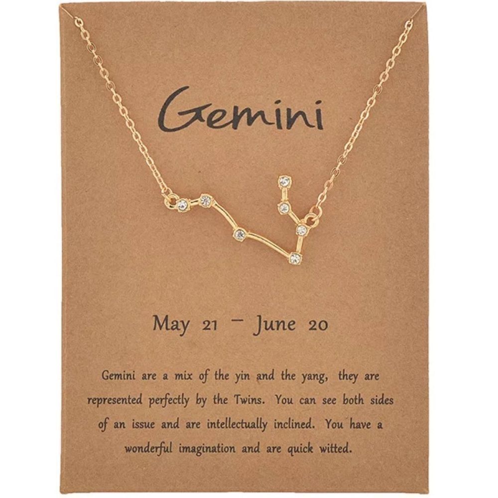 GEMINI Constellation Necklace
